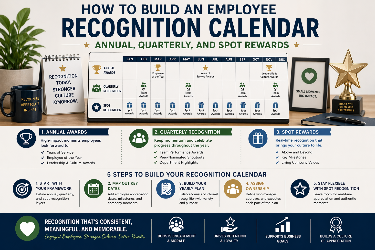 How to Build an Employee Recognition Calendar